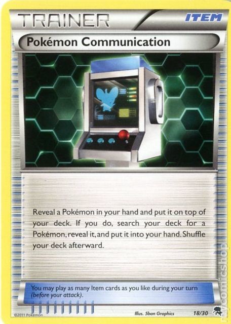 Pokemon Communication (18/30) [Black & White: Trainer Kit]