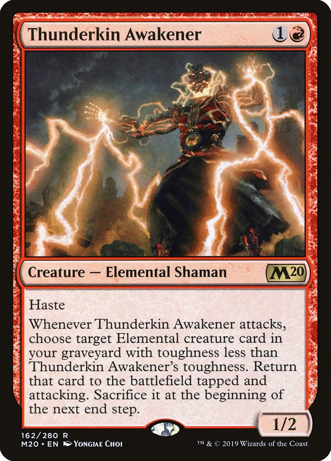 Thunderkin Awakener [Core Set 2020] (M20 162)