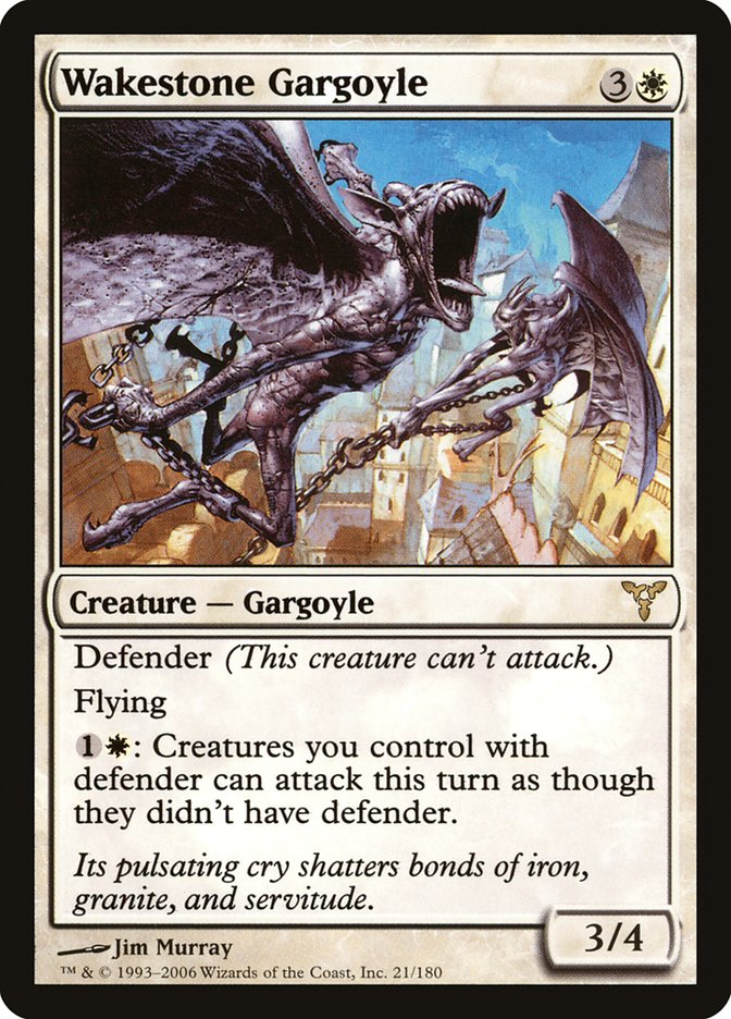 Wakestone Gargoyle [Dissension] (DIS 21)