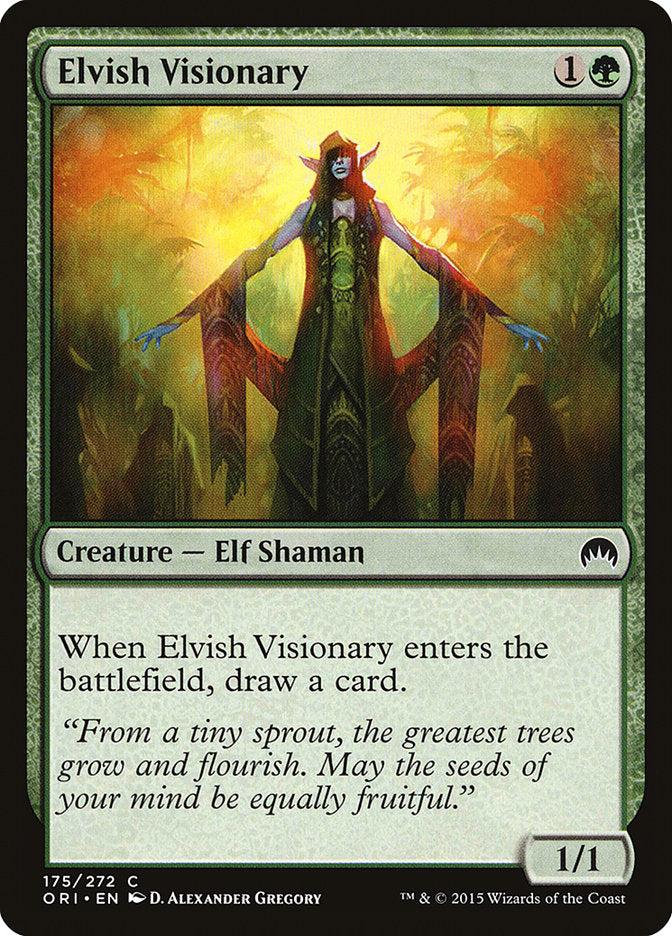 Elvish Visionary [Magic Origins] (ORI 175)