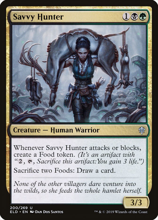 Savvy Hunter [Throne of Eldraine] (ELD 200)