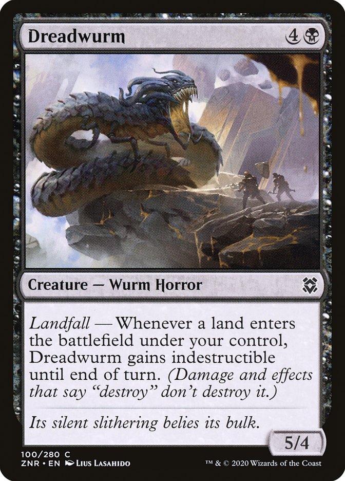 Dreadwurm [Zendikar Rising] (ZNR 100)