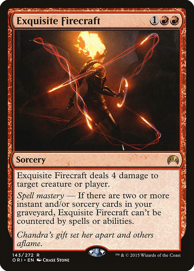 Exquisite Firecraft [Magic Origins] (ORI 143)