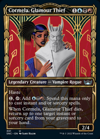 Cormela, Glamour Thief (Showcase Golden Age) [Streets of New Capenna] (SNC 301)