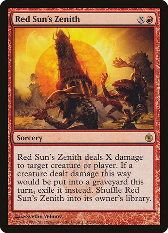 Red Sun's Zenith [Mirrodin Besieged] (MBS 74)