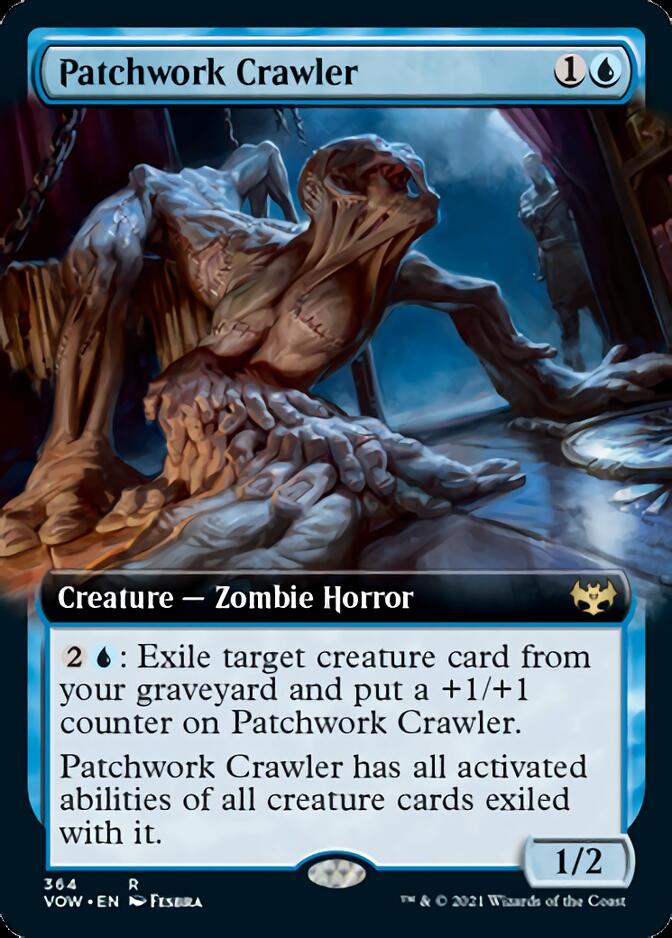 Patchwork Crawler (Extended) [Innistrad: Crimson Vow] (VOW 364)
