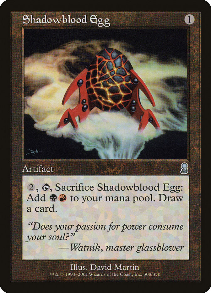 Shadowblood Egg [Odyssey] (ODY 308)