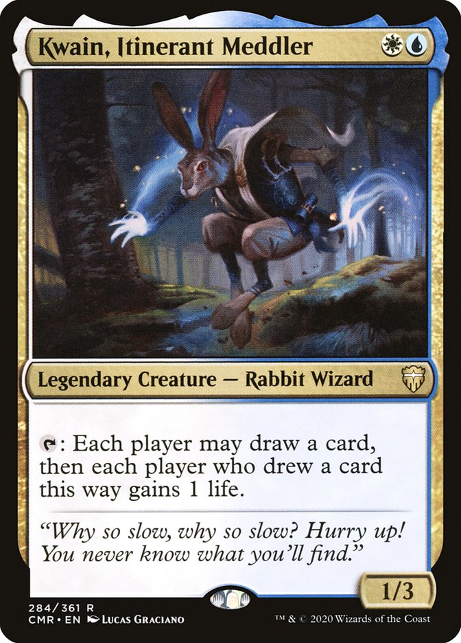 Kwain, Itinerant Meddler [Commander Legends] (CMR 284)