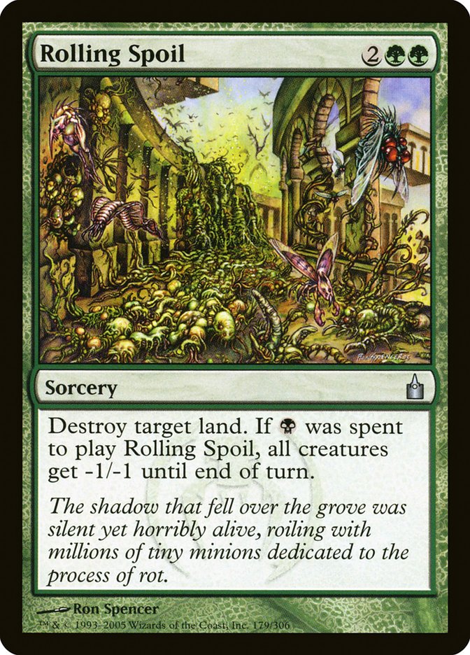 Rolling Spoil [Ravnica: City of Guilds] (RAV 179)
