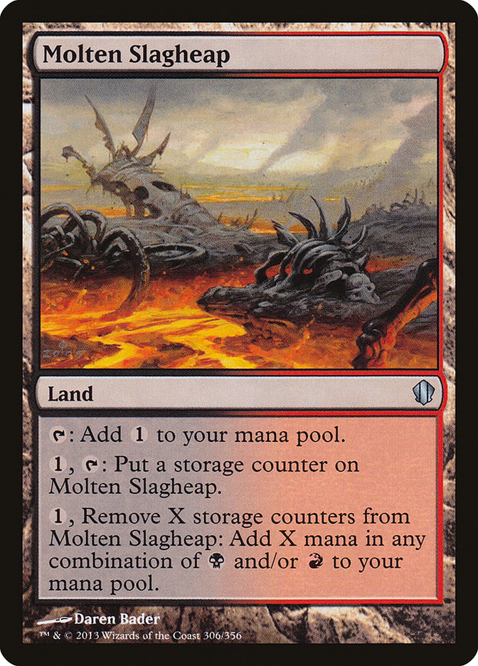 Molten Slagheap [Commander 2013] (C13 306)