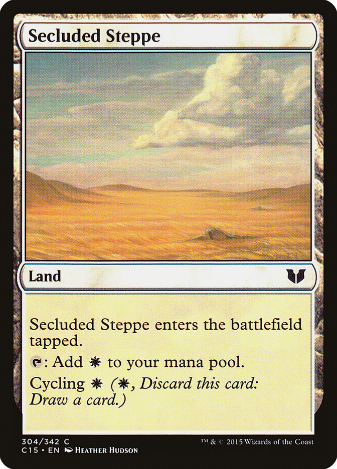 Secluded Steppe [Commander 2015] (C15 304)