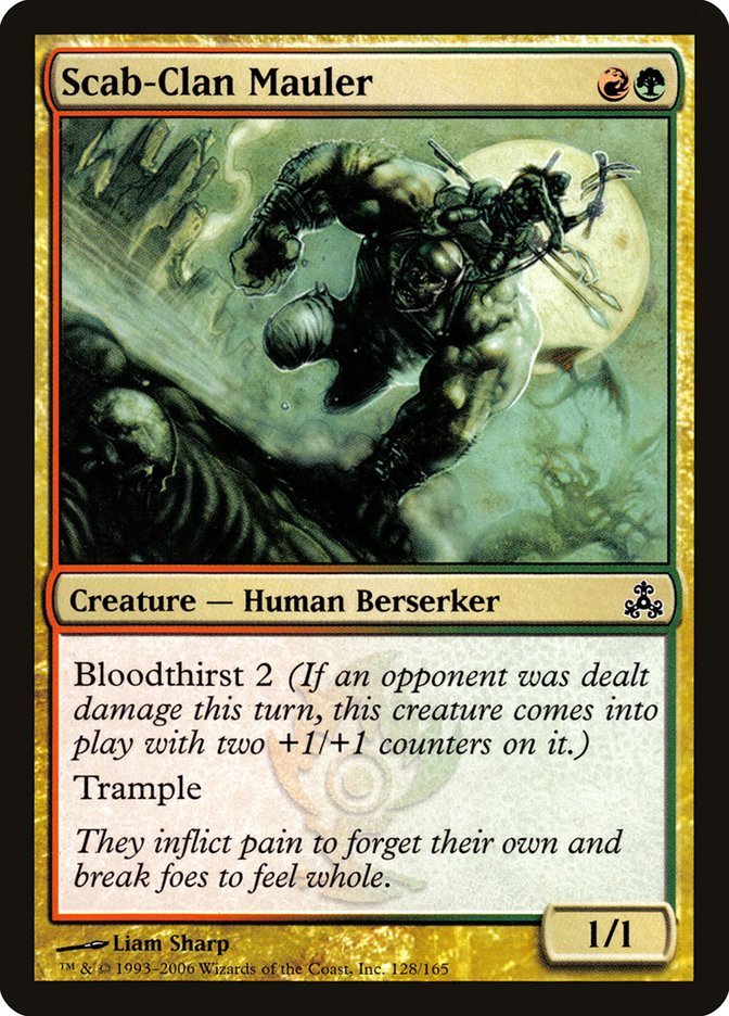 Scab-Clan Mauler [Guildpact] (GPT 128)