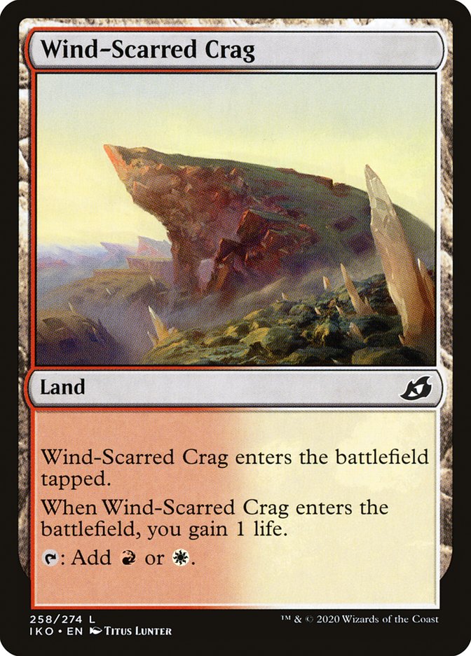 Wind-Scarred Crag [Ikoria: Lair of Behemoths] (IKO 258)