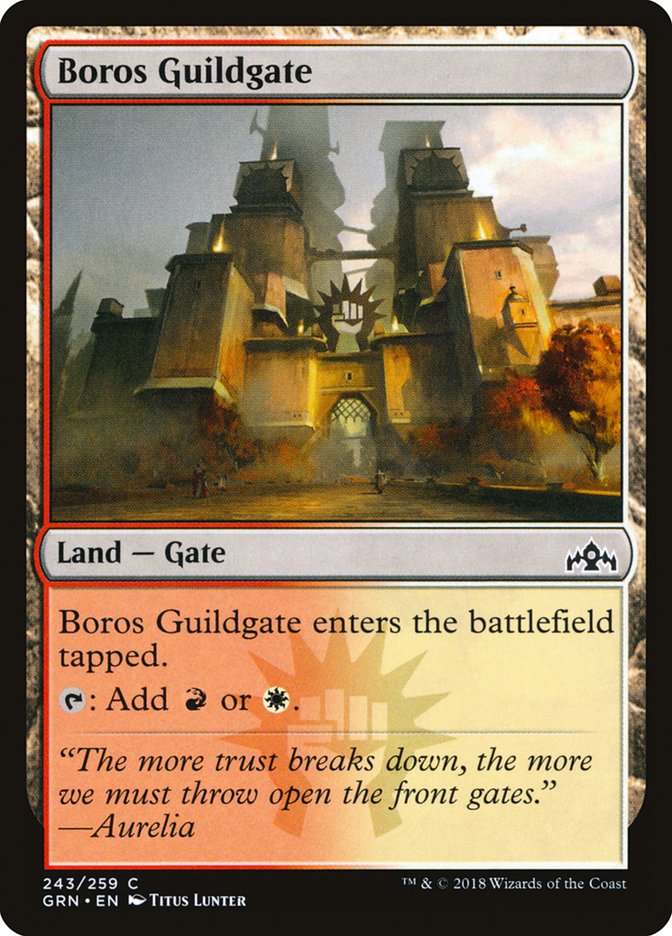 Boros Guildgate (243/259) [Guilds of Ravnica] (GRN 243)