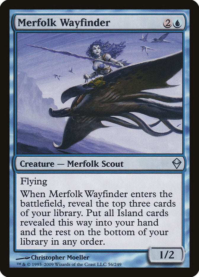 Merfolk Wayfinder [Zendikar] (ZEN 56)