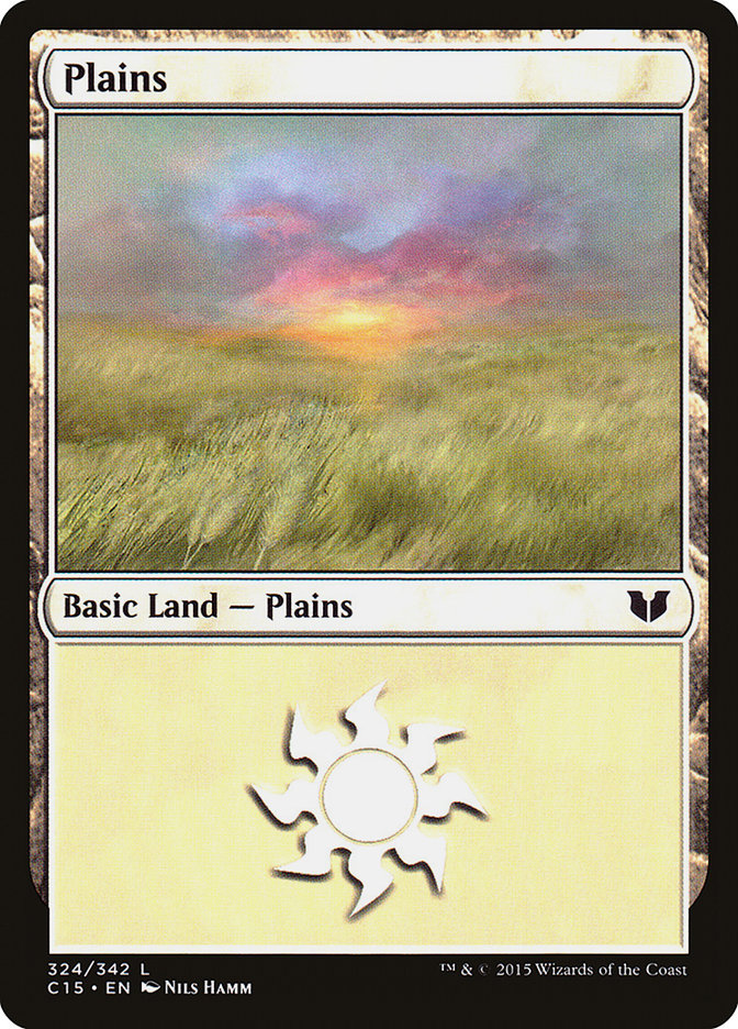 Plains (#324) [Commander 2015] (C15 324)