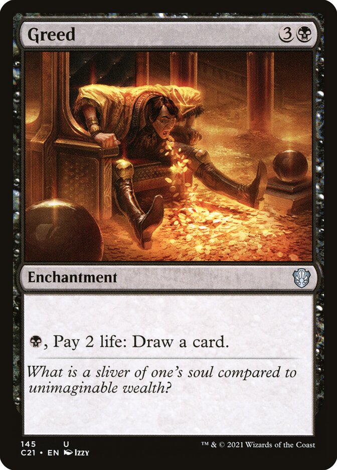 Greed [Commander 2021] (C21 145)