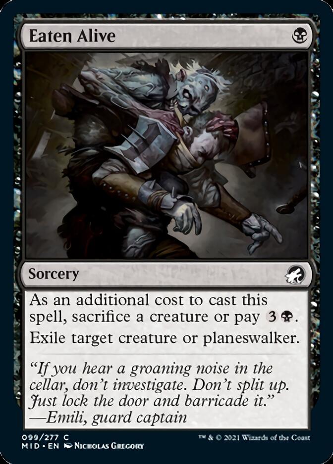 Eaten Alive [Innistrad: Midnight Hunt] (MID 99)