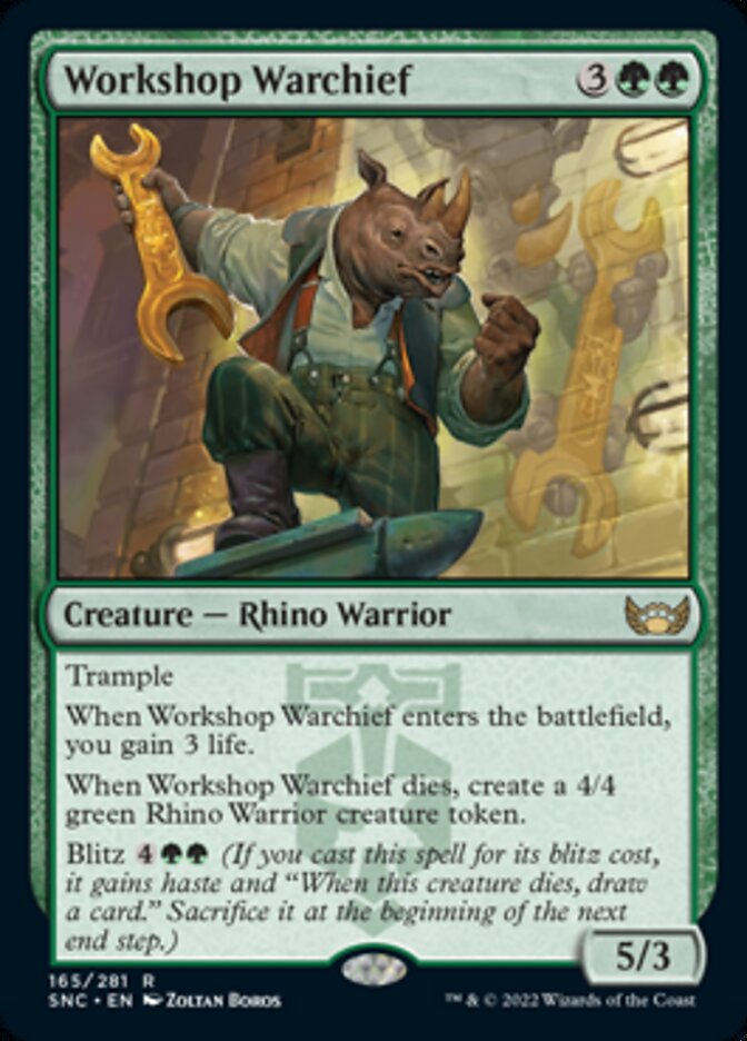Workshop Warchief [Streets of New Capenna] (SNC 165)