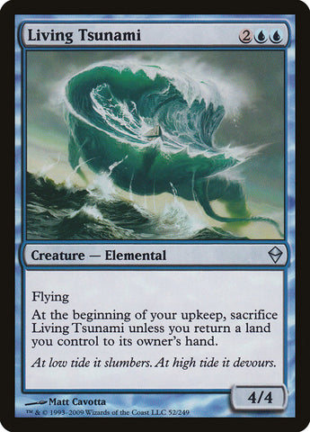 Living Tsunami [Zendikar] (ZEN 52)