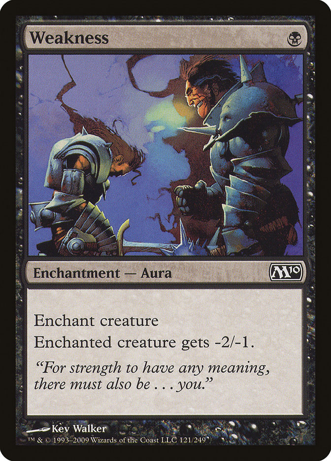 Weakness [Magic 2010] (M10 121)