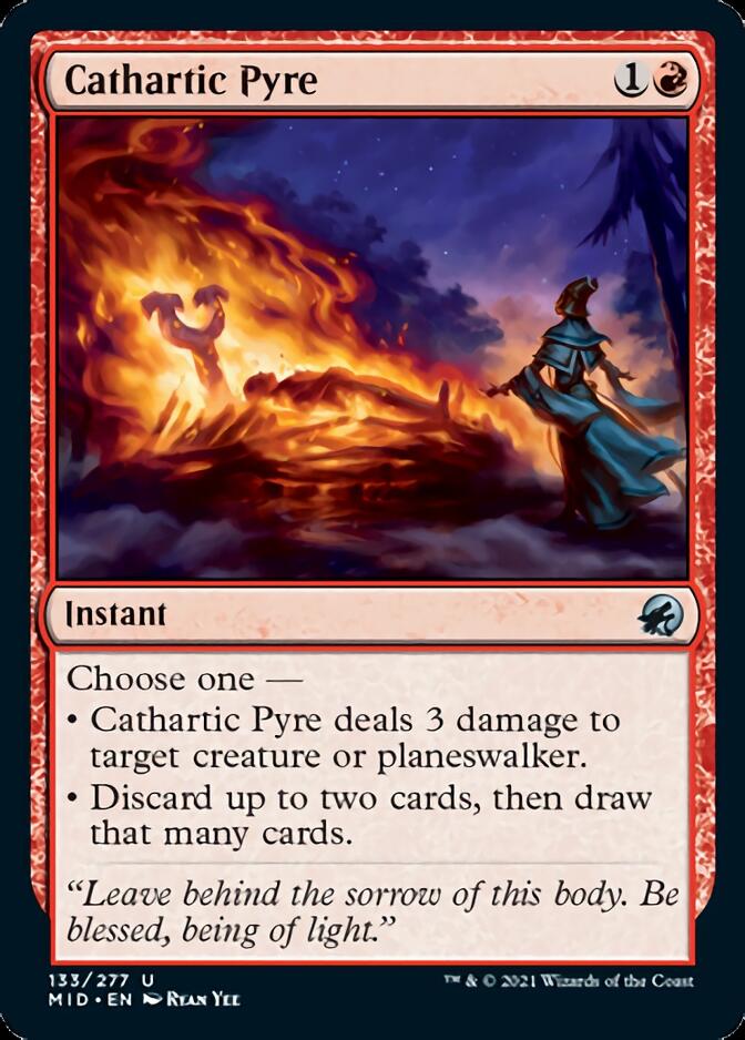 Cathartic Pyre [Innistrad: Midnight Hunt] (MID 133)