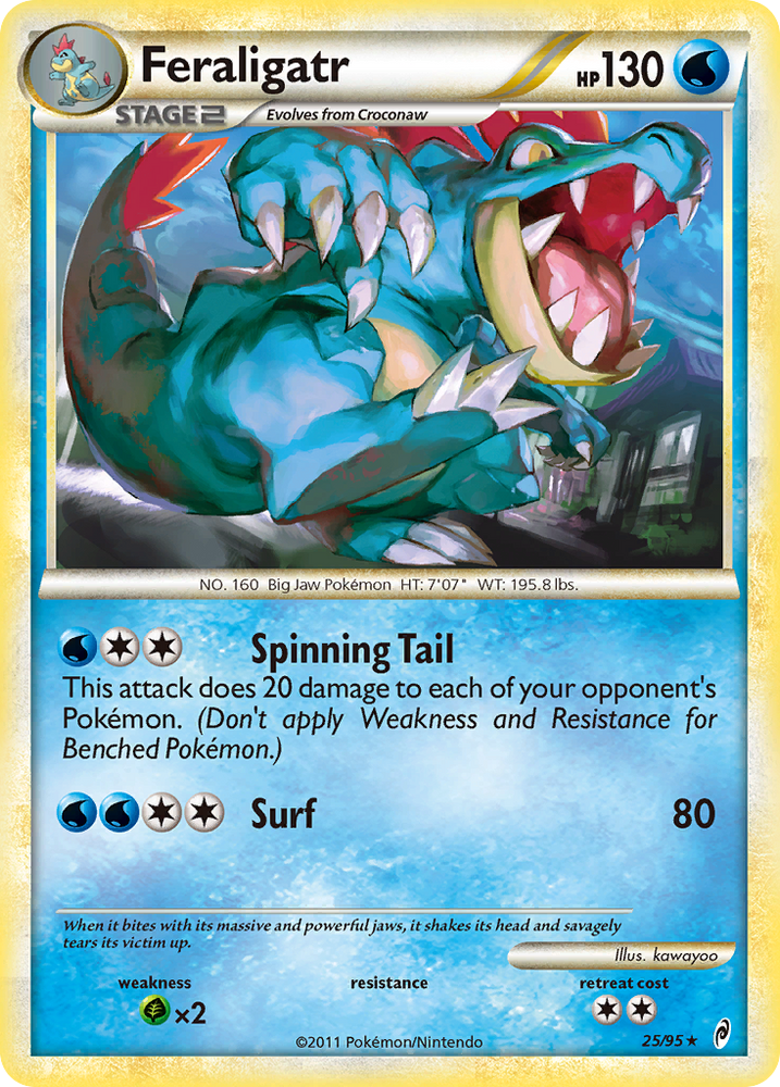 Feraligatr (25/95) [Call of Legends]