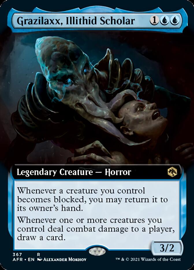 Grazilaxx, Illithid Scholar (Extended) [Dungeons & Dragons: Adventures in the Forgotten Realms] (AFR 367)