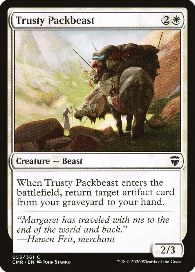 Trusty Packbeast [Commander Legends] (CMR 53)
