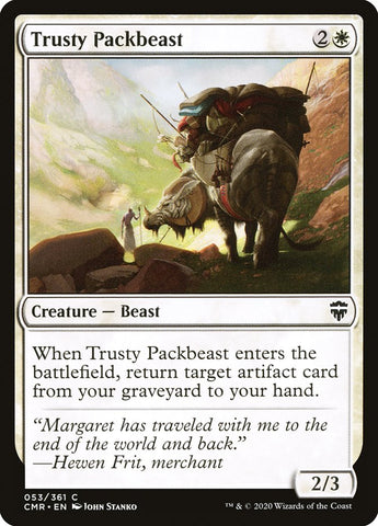 Trusty Packbeast [Commander Legends] (CMR 53)