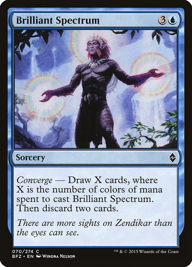 Brilliant Spectrum [Battle for Zendikar] (BFZ 70)