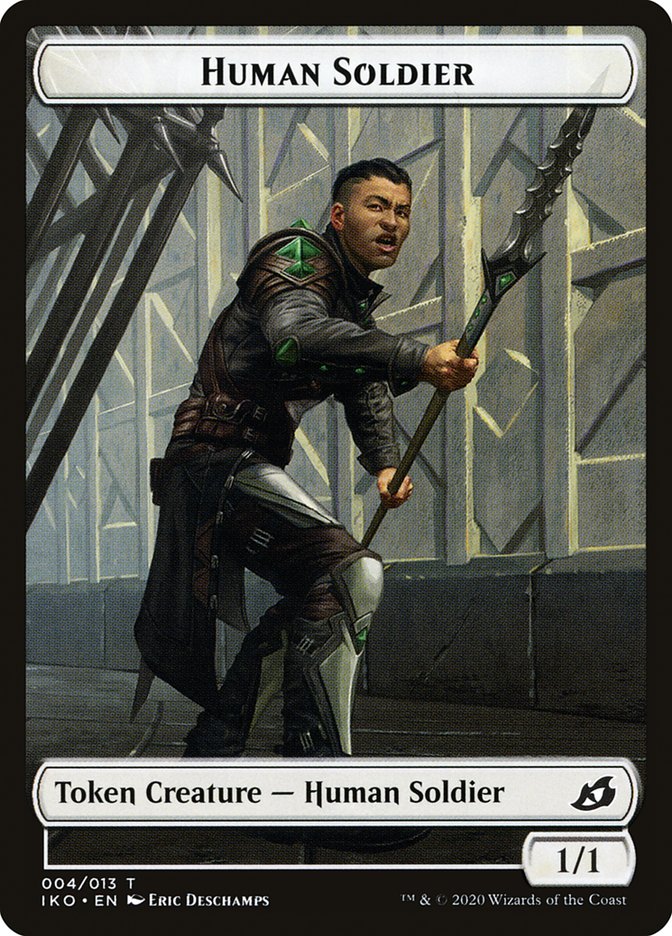 Human Soldier Token (004) [Ikoria: Lair of Behemoths]