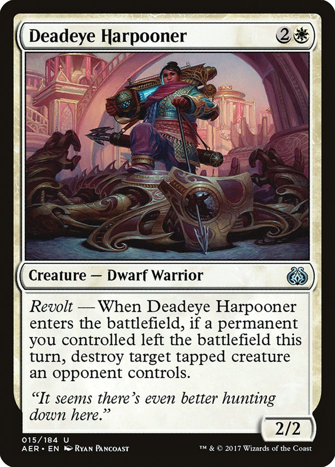 Deadeye Harpooner [Aether Revolt] (AER 15)