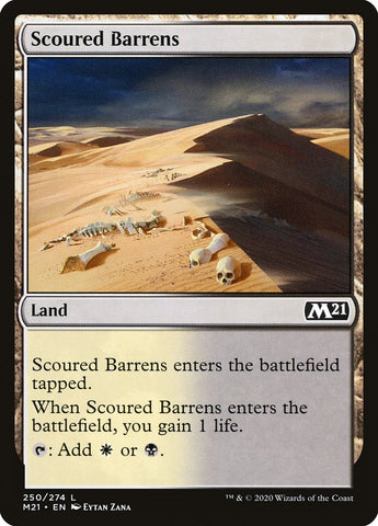 Scoured Barrens [Core Set 2021] (M21 250)