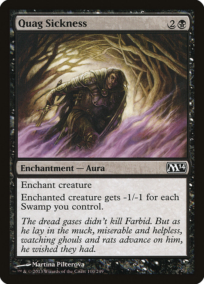 Quag Sickness [Magic 2014] (M14 110)