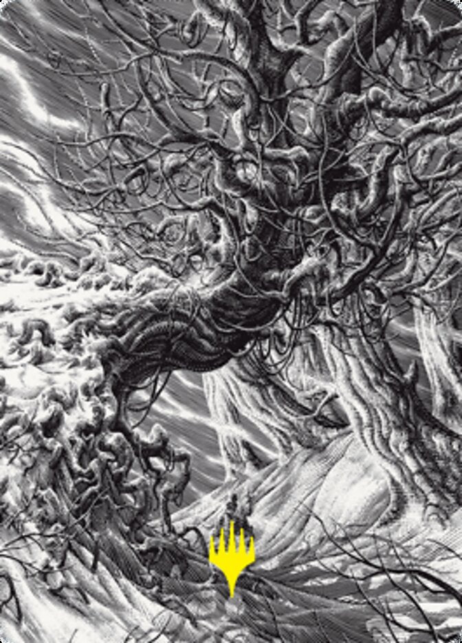 Forest Art Card [Innistrad: Crimson Vow Art Series] (AVOW 81)