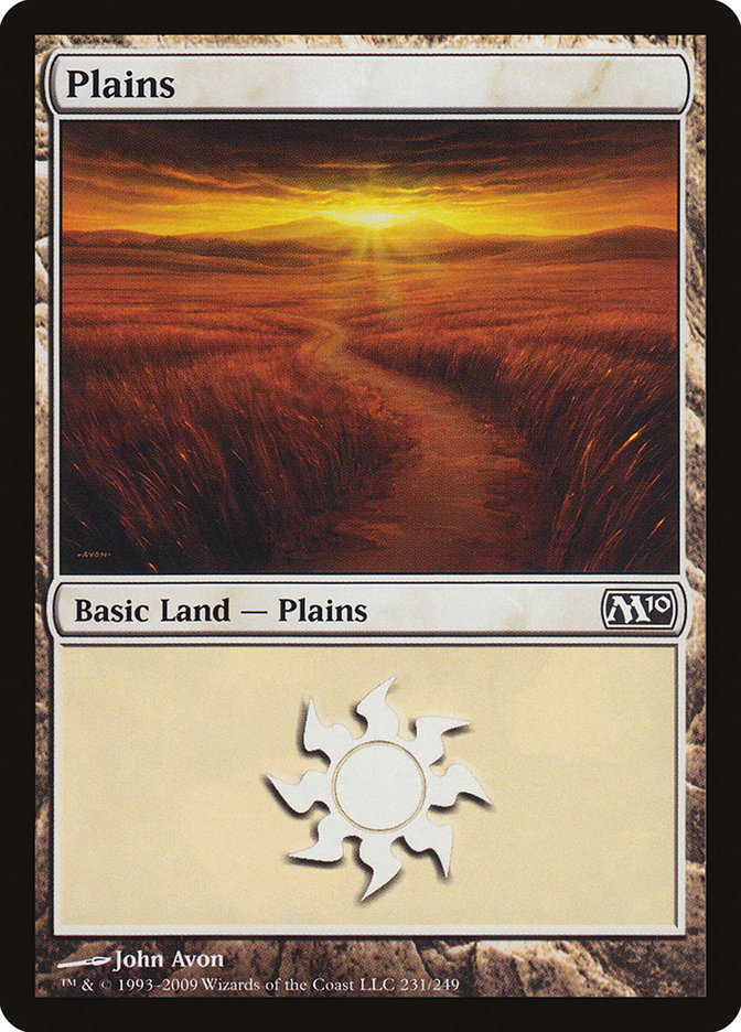 Plains (#231) [Magic 2010] (M10 231)