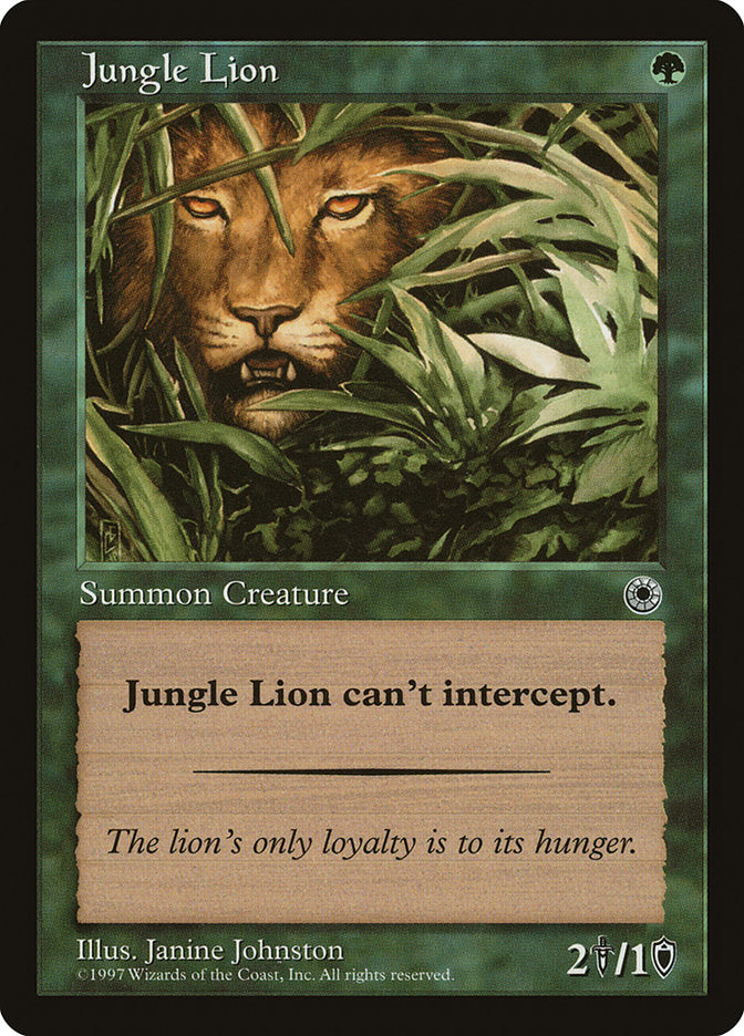 Jungle Lion [Portal] (POR 171)