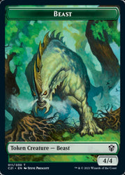 Beast // Insect Token [Commander 2021 Tokens] (TC21 11 // 17)