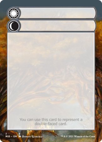Helper Card (2/9) [Innistrad: Midnight Hunt Tokens] (TMID 2)