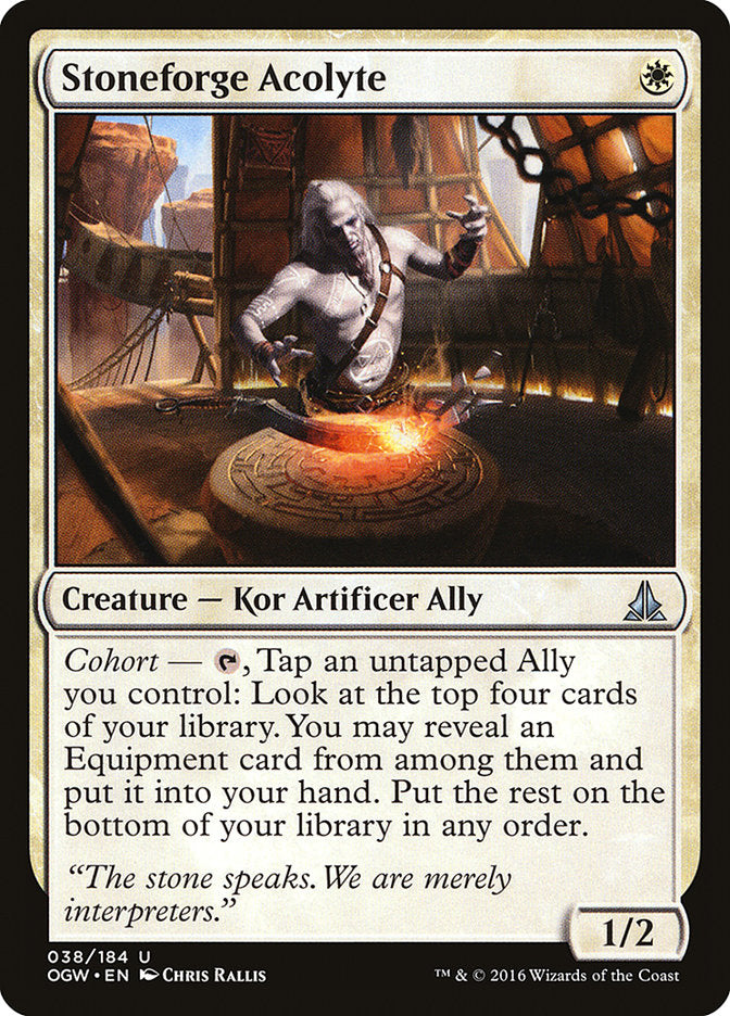 Stoneforge Acolyte [Oath of the Gatewatch] (OGW 38)