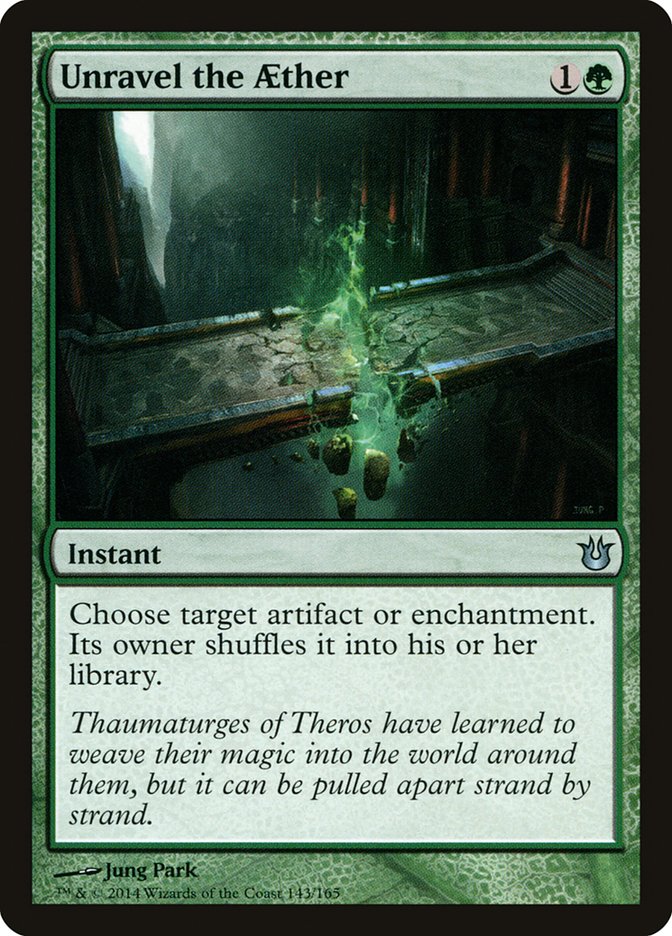 Unravel the Aether [Born of the Gods] (BNG 143)