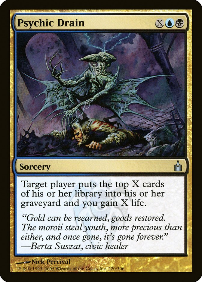 Psychic Drain [Ravnica: City of Guilds] (RAV 220)