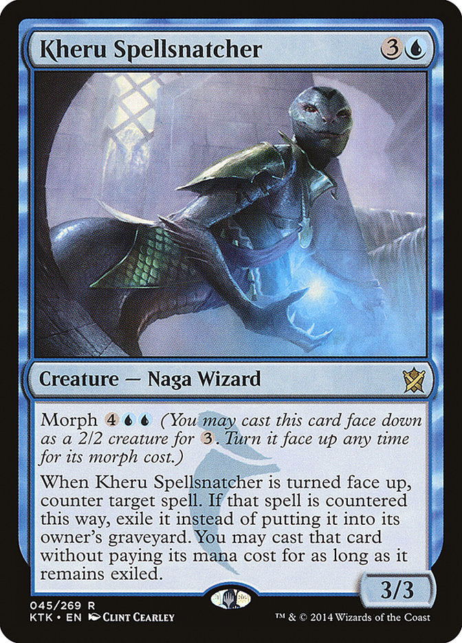Kheru Spellsnatcher [Khans of Tarkir] (KTK 45)