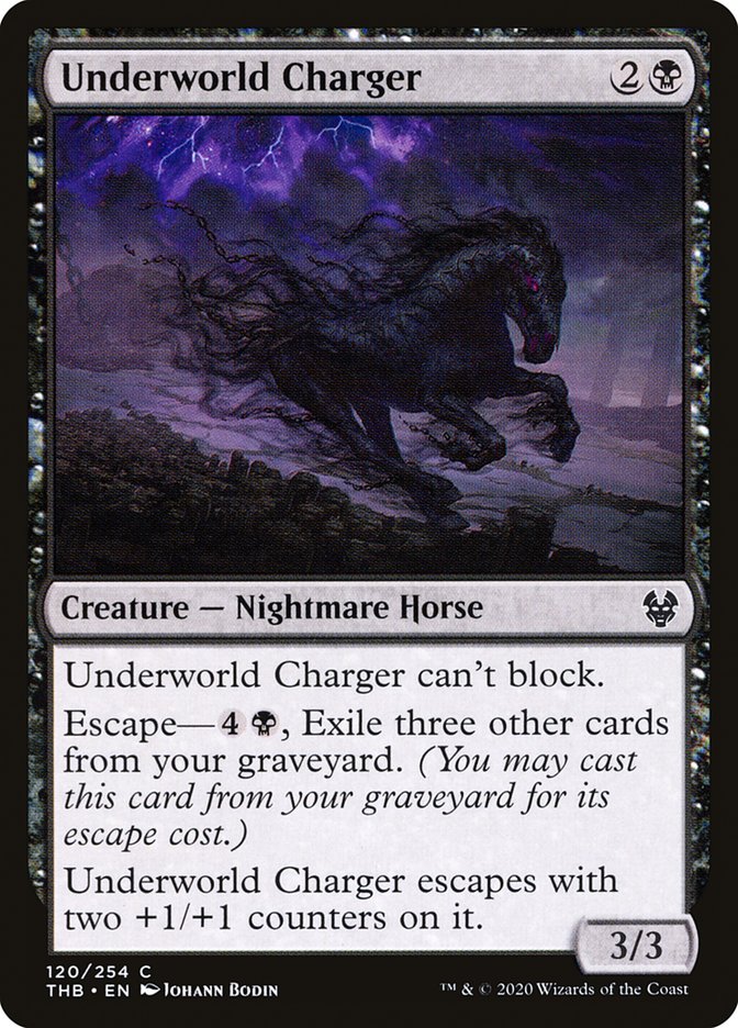 Underworld Charger [Theros Beyond Death] (THB 120)