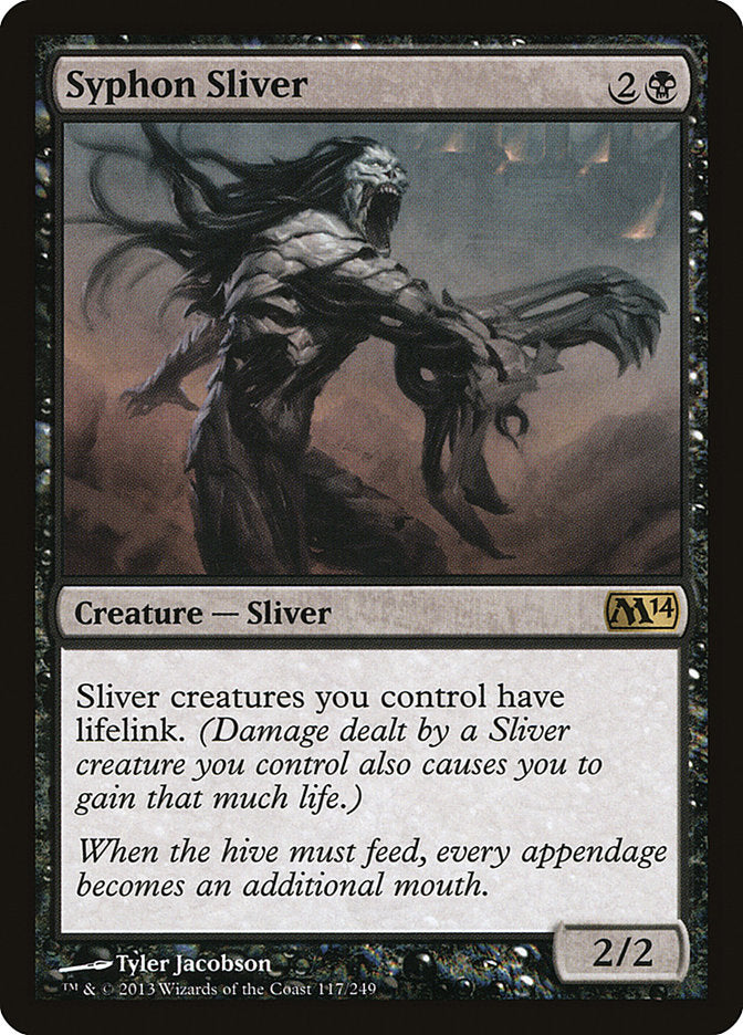 Syphon Sliver [Magic 2014] (M14 117)