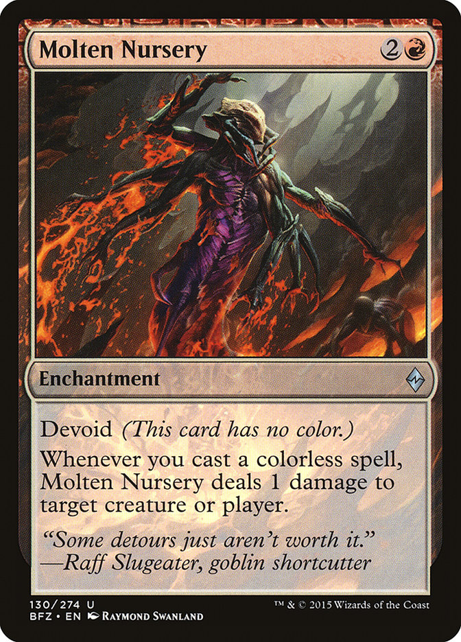 Molten Nursery [Battle for Zendikar] (BFZ 130)