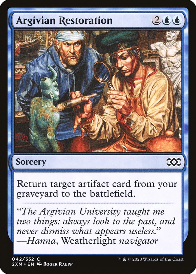 Argivian Restoration [Double Masters] (2XM 42)