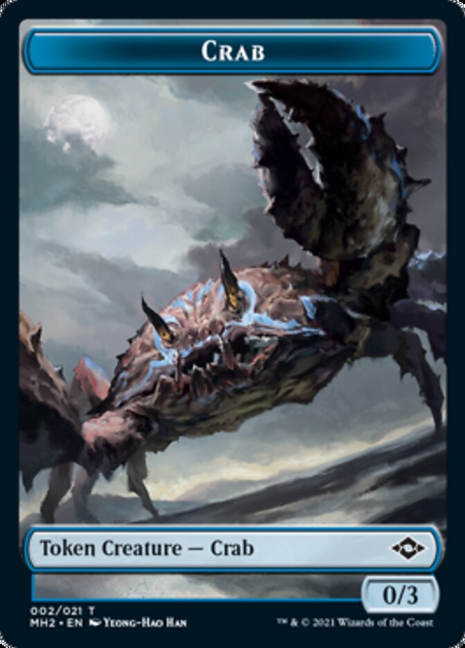 Clue Token (#15) // Crab Token [Modern Horizons 2 Tokens] (TMH2 15)