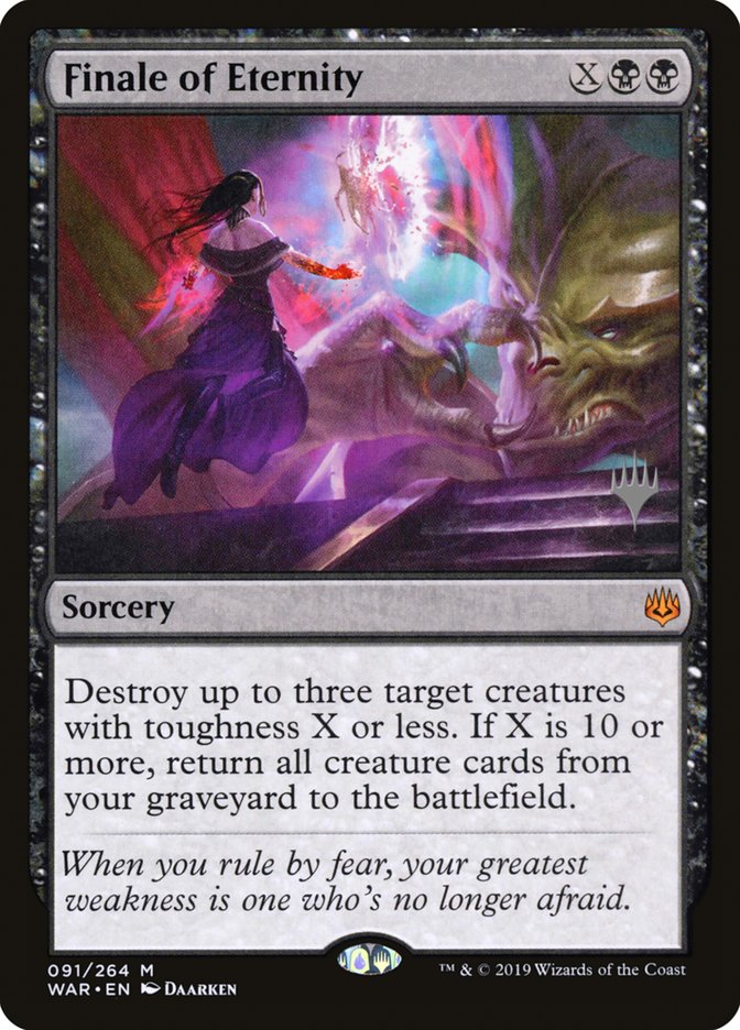 Finale of Eternity (Promo Pack) [War of the Spark Promos] (PWAR 91P)